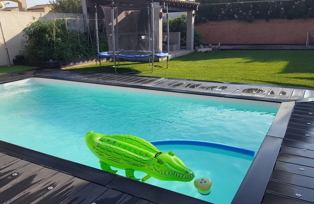 Beautiful modern villa any comfort with swimming pool, beach and river nearby