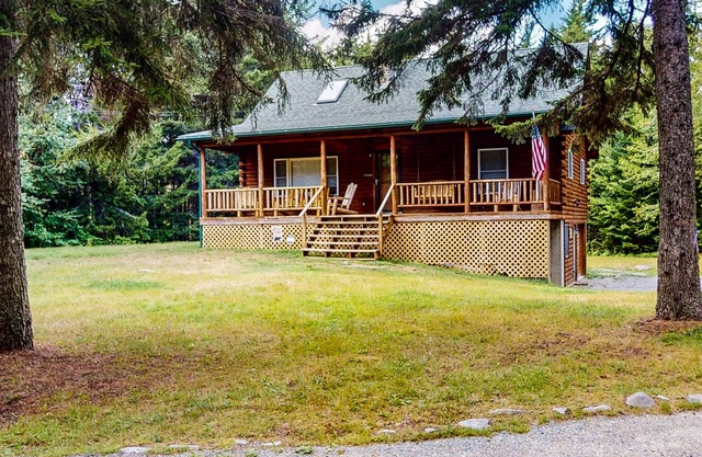 Beautiful, relaxing log cabin with firepit, fast WiFi, and washer/dryer