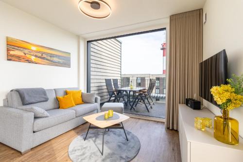 BeltBlick 24 – Moderne Ferienwohnung mit Dachterrasse und Meerblick!