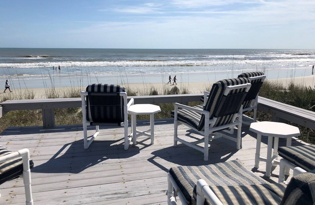Best deck on New Smyrna Beach