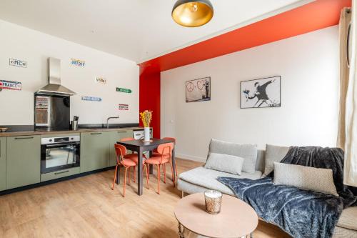 Bien-être en bord de mer : Terrasse,chambre double
