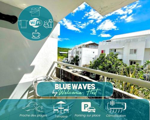 Blue Waves studio, Bord de plage Boucan Canot