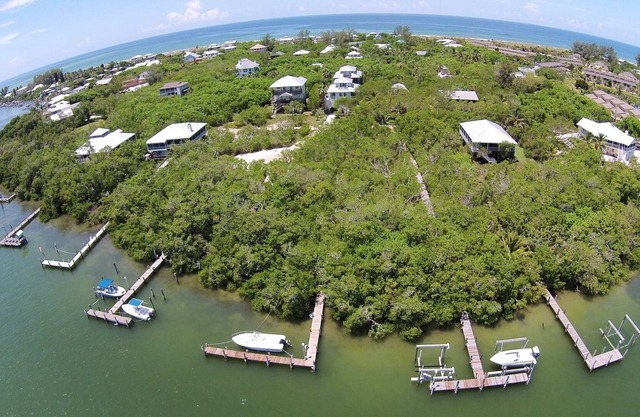 Boat access only rental on private island