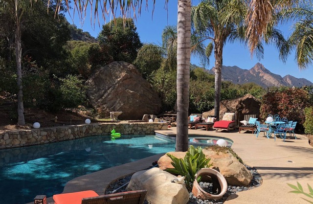 Boho Chic Malibu Retreat Main Estate Views, Pool, Yoga, Hiking
