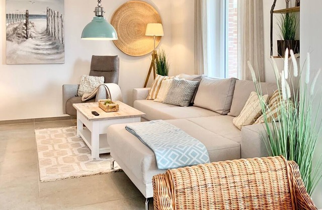 Both halves of the house (Luke and Lea) for 20 people - dream house on the North Sea with