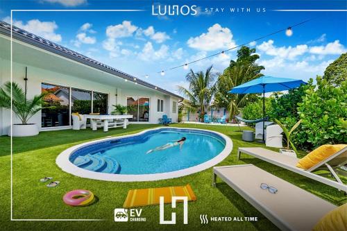 Breezy Oasis with Pooltable, Heated Pool, Golf & Gazeebo L29