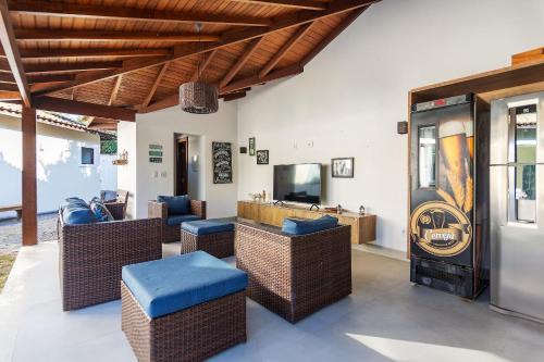 Bz06 Casa com Piscina Aquecida, 200M da praia!