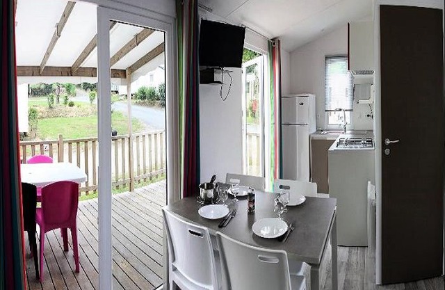 Camping Les Alouettes **** - Mobil Home Excellence 4 Rooms 6/7 People