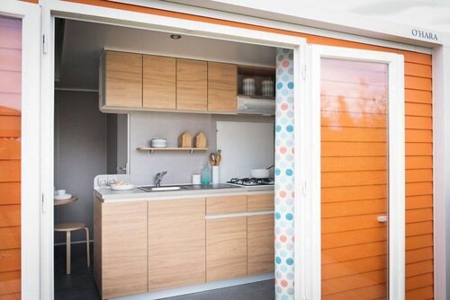 Camping Les Alouettes **** - Mobil Home Excellence 4 Rooms 6/8 People