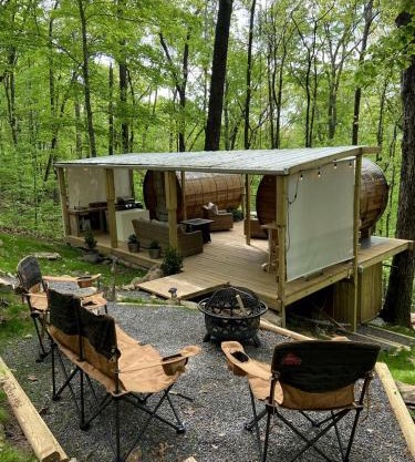 Canopy Treehouse - Glamp Design with Amazing Views, Wildwood, GA