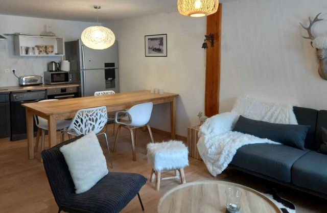 Chalet de caractère dans les alpes