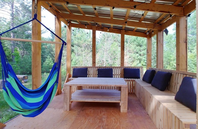 Chalet en bois rond du Caribou