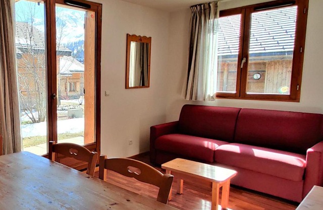 Chalet Mitoyen 3 Pièces 6 Pers. avec Terrasse et Piscine - Le Hameau du Puy, Superdevoluy - FR-1-504-493