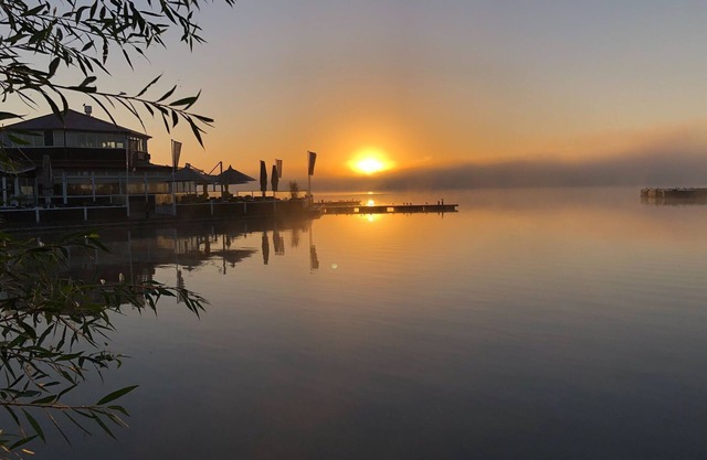 Chalet with a view of lake the Wiede