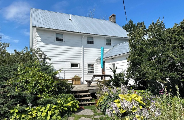 Charming Farmhouse with pond & views on 11+ acres. Trails & Sledding hill