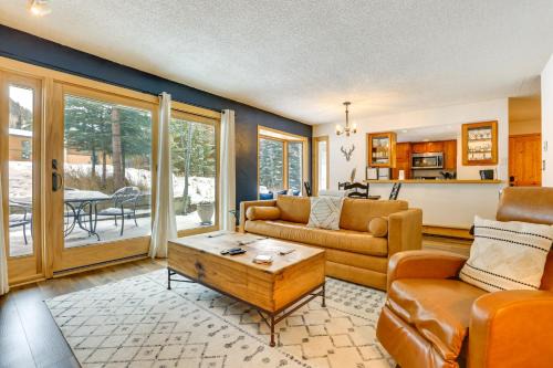 Charming Vail Condo with Patio and Mountain Views