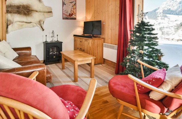 Comfortable apt 50m from slopes, perfect for 4 guests