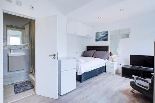 Comfy and Convenient Studio Suite Lewisham with Free street parking, WIFI and quick access to central London Sleep 3