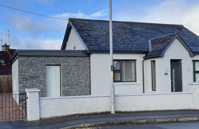 Cosy split level Bungalow in Ballymena, County Antrim, Northern Ireland.
