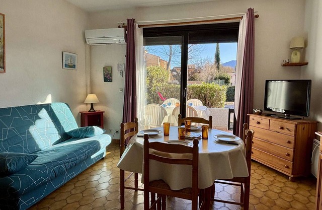 Cozy Studio Cabine for 4 with Terrace, BBQ, Near Beach - Argelès-sur-Mer