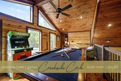 Creekside Cabin Perfect for Family Getaways in Broken Bow, Oklahoma