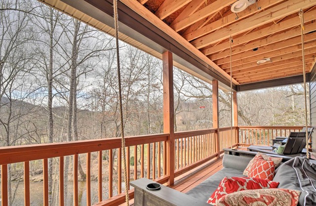 Cullowhee Vacation Rental on the River!