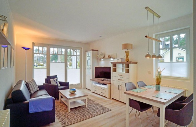 Dünenpark Binz - Komfortplus Ferienwohnung mit 1 Schlafzimmer und Terrasse im Erdgeschoss 211