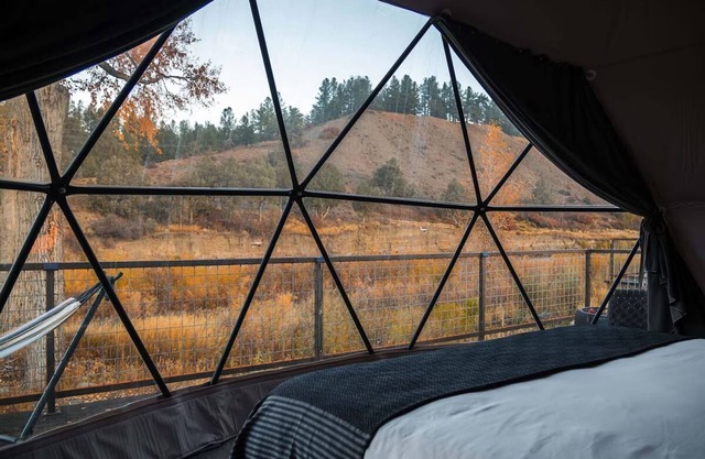 Deluxe King Dome at Pagosa River Domes | Near San Juan River, Outdoor Patio