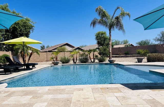 Desert Oasis in Gilbert,AZ. Power Ranch– Private Pool, Spa & Resort-Style Patio