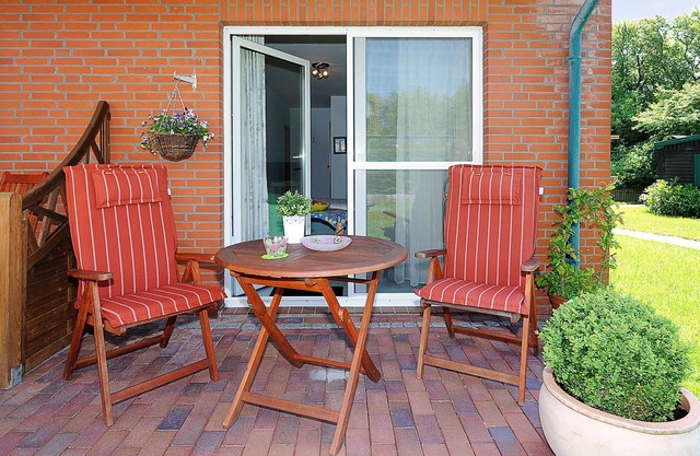 Doppelzimmer Groß mit Terrasse - Hotel Garni Haus Am Meer