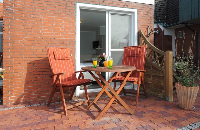 Doppelzimmer Standard mit Terrasse - Hotel Garni Haus Am Meer