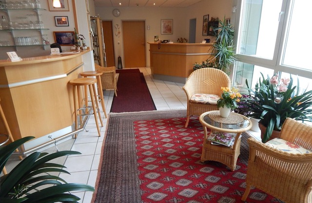 Double Room Shower / WC - Comfort - Hotel Garni Am Brunnenplatz