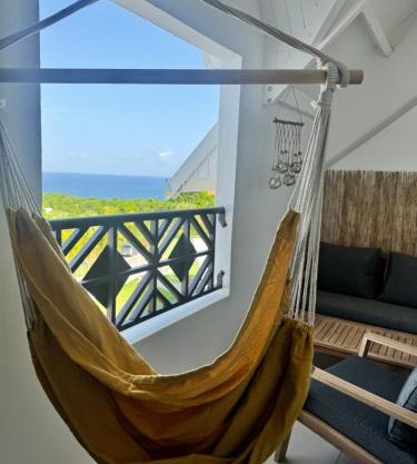 Duplex vue mer - piscine - 5 min des plages