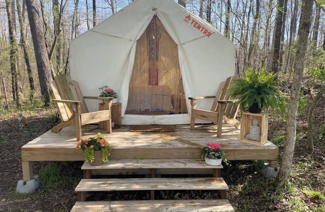 Eco-Friendly Glamping Tent