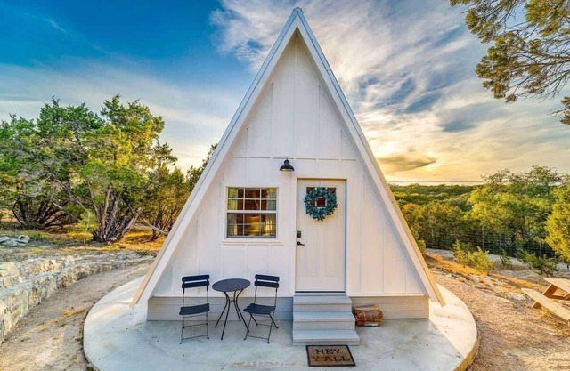 El Corazon | A-Frame Cabin + Fire Pit