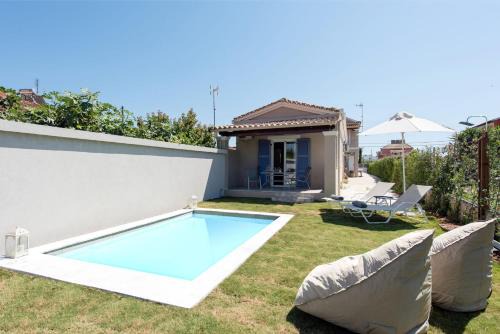 Enchanting Corfu Retreat 1 Bedroom Villa Angelina Serene Pool Agios Georgios South