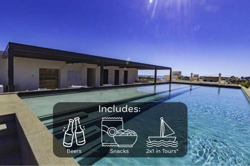 Exquisite Beachside 2 BR Gym & Rooftop Pool