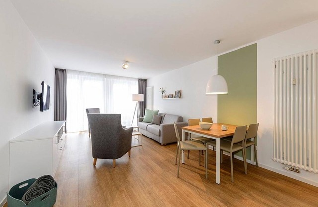Family apartment with balcony including free use of swimming pool and sauna