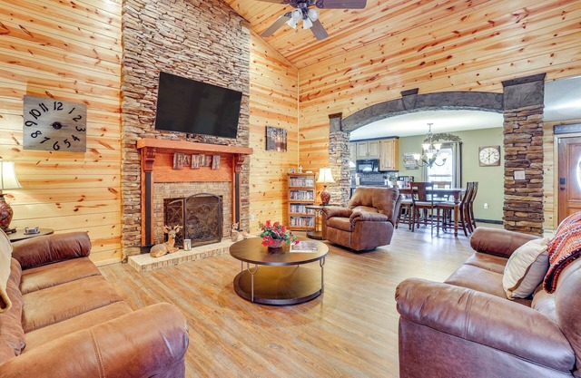 Fire Pit + Game Room: Lakefront Escape in Trenton!