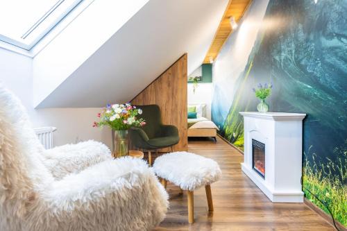 Forest oasis - mountain attic in High Tatras