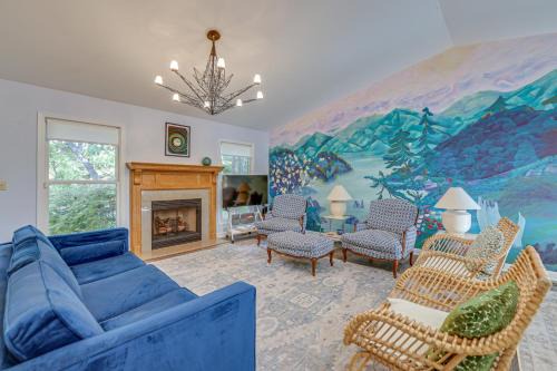 Forest-View Gem on Vaughn Creek Less Than 1 Mi to Dtwn!