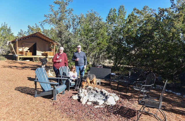 Glamping with AC: Free Wine Tasting at 12 Fires