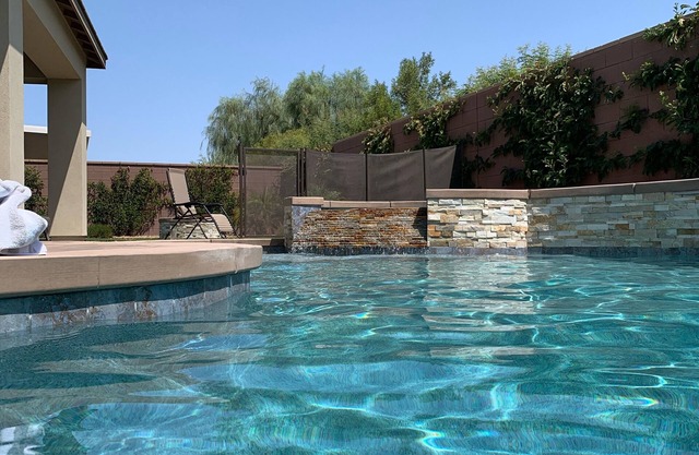 Gorgeous, new resort home with pool, one mile from the music festival