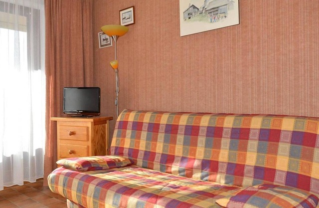 Ground floor studio, 4 pers, ski access, parking