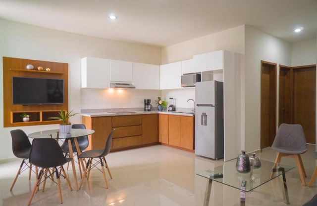 Hermoso departamento con alberca, a 10 minutos de la playa!
