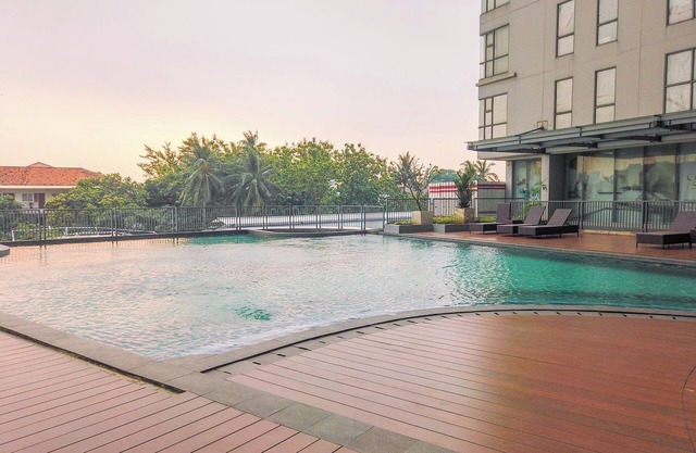 Homey and Modern 2BR Apartment at Royal Olive Residence