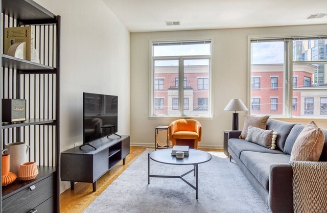 Ideal Hoboken 2BR w/ Gym, W/D & Elevator, near Waterfront, by Blueground