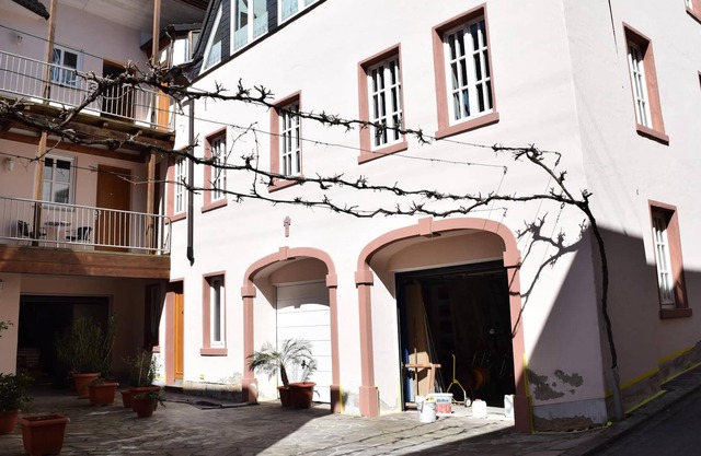 Idyllic, in a quiet location, in the middle of the historic center of Piesport, a wine-growing villa