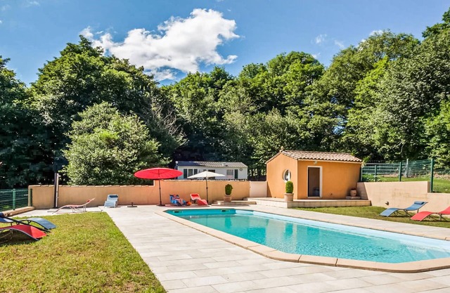 In beautiful countryside welcomes you charming cottage with private swimming pool.