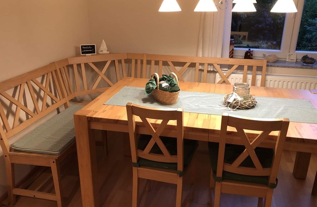 In Eckernförde on the Baltic Sea: Comfortable holiday home with a fireplace near the beach